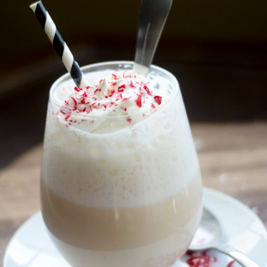 Peppermint Eggnog Punch