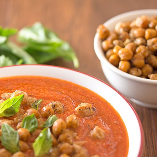 Cream of Tomato Soup (Vegan)