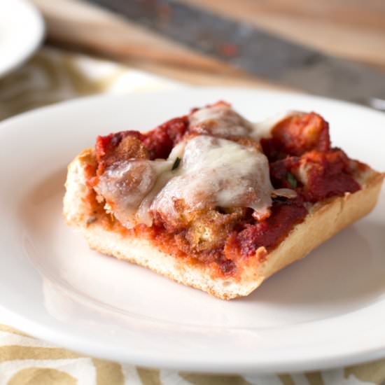 Chicken Parmesan Pizza