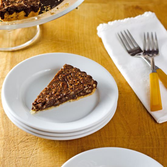 PALEO CHOCOLATE PECAN TART