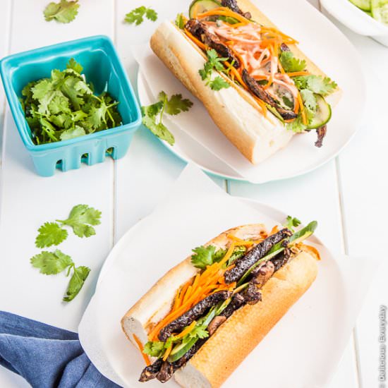 Portobello Mushroom Banh Mi