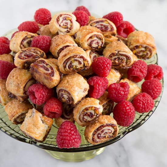 Raspberry Rugelach