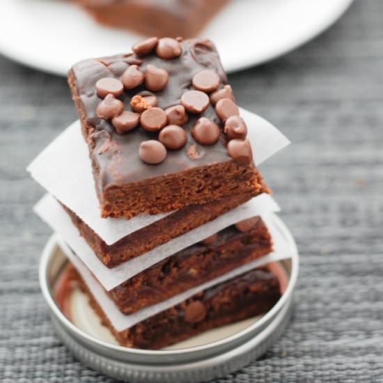 Greek Yogurt Chocolate Brownies