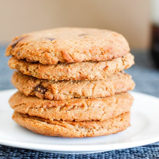 Pumpkin Peanut Butter Cookies for 1