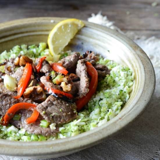Beef and Walnut Stir Fry
