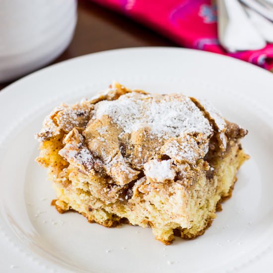 Cinnamon Pecan Coffee Cake