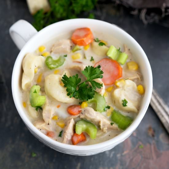 Creamy Chicken Tortellini
