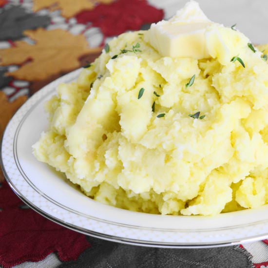Roasted Garlic Mashed Potatoes