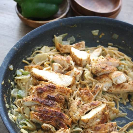 One Pot Cajun Chicken Pasta