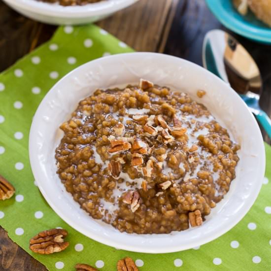 Gingerbread Oatmeal