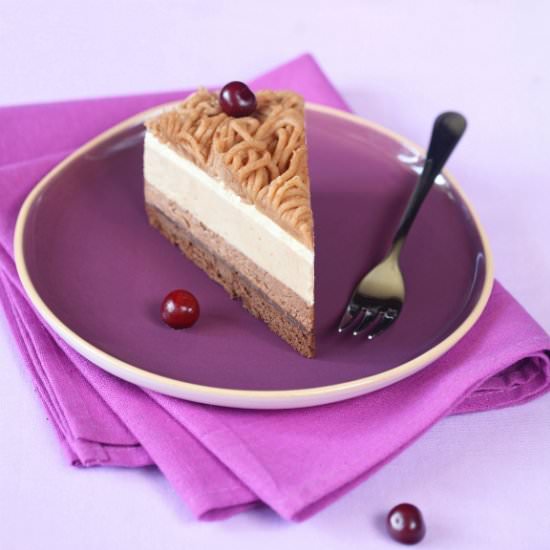 Chestnut Entremet Cake