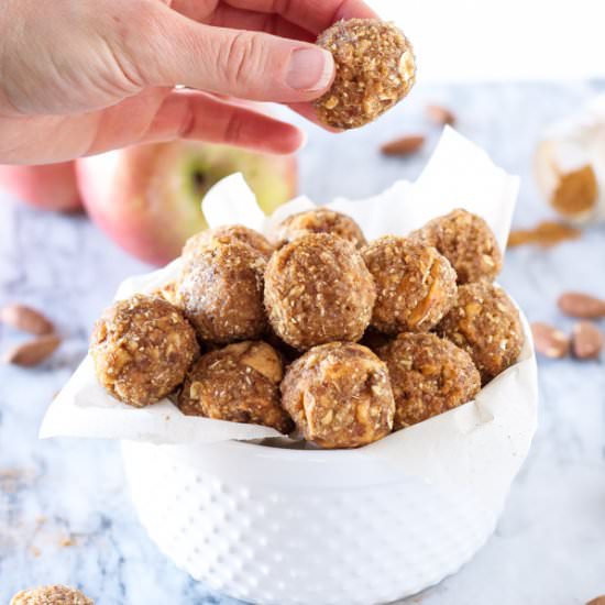 Cinnamon Apple Energy Bites