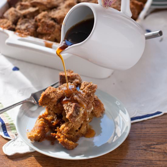 Gingerbread French Toast Casserole