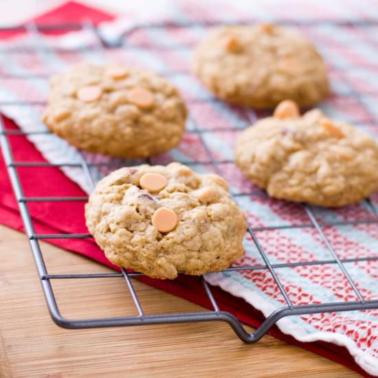 Bourbon Butterscotch Oatmeal Cookie