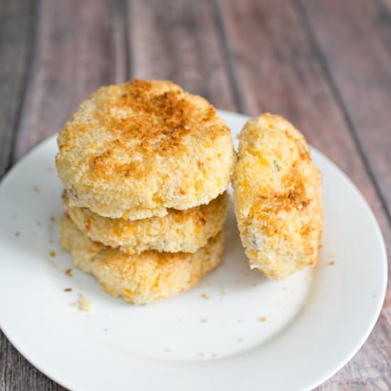 Mashed Potato Pancetta Patties