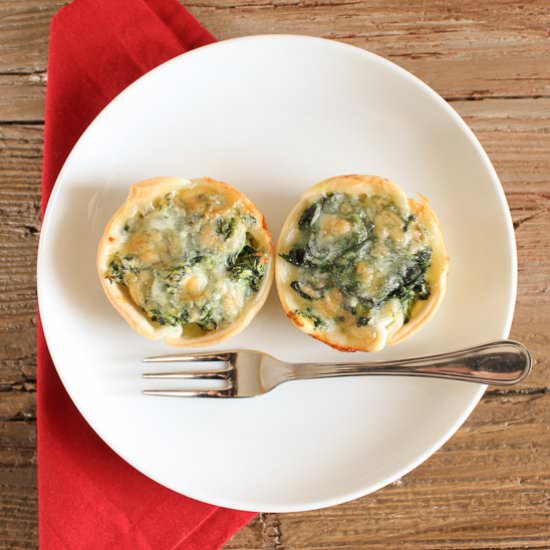 Ricotta Spinach Tarts