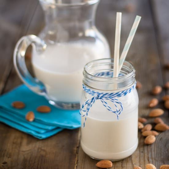Homemade Almond Milk