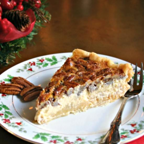 Pecan-Cheesecake Pie
