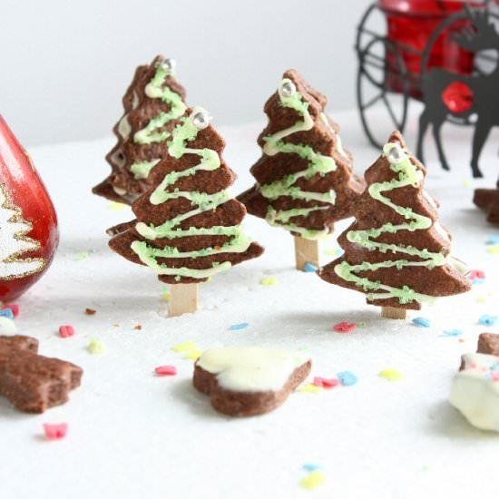 Chocolate Christmas Trees