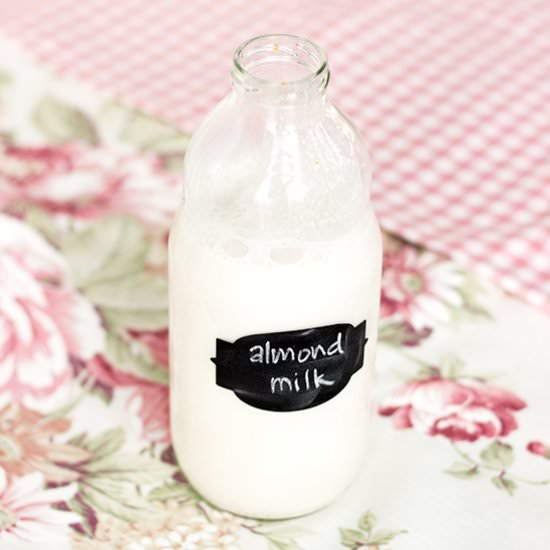 Homemade Almond Milk