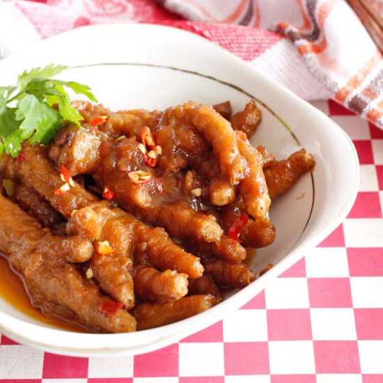Braised Chicken Feet