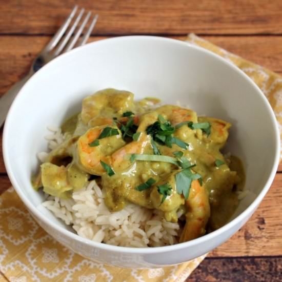 Coconut Curry Shrimp