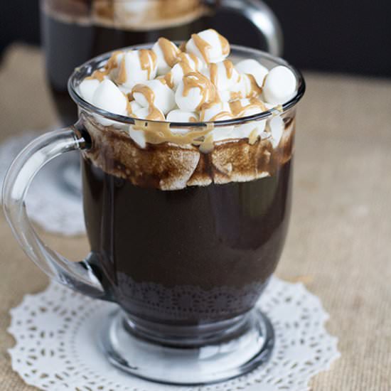 Hot Fluffernutter Cocoa