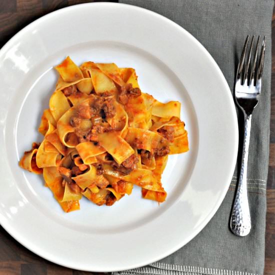 Traditional Bolognese Ragù