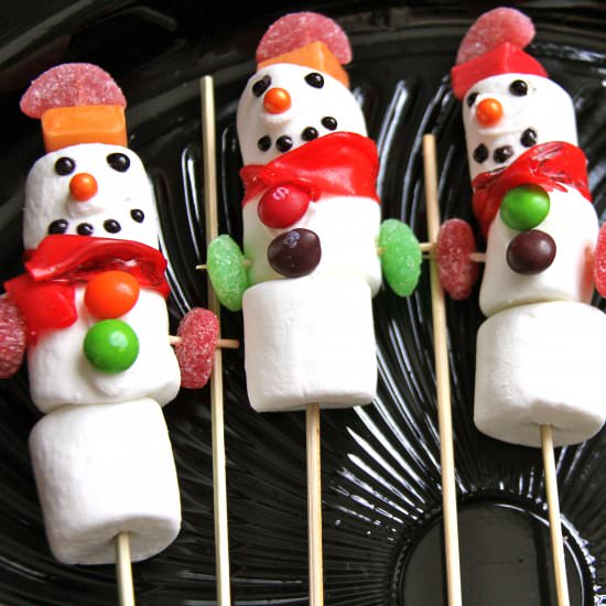 Gluten-Free Marshmallow Snowmen