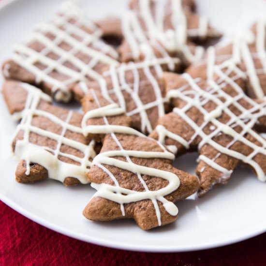 Whole Wheat Ginger Cutout Cookies