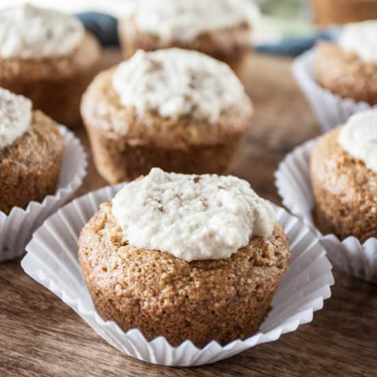 Spiced Parsnip Muffins
