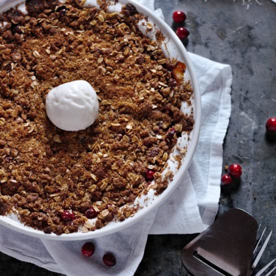 Cranberry Apple Crisp