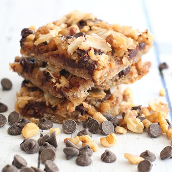 Salted Caramel Magic Cookie Bars