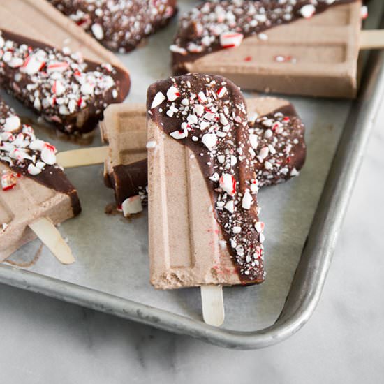 Peanut Butter Candy Cane Bars