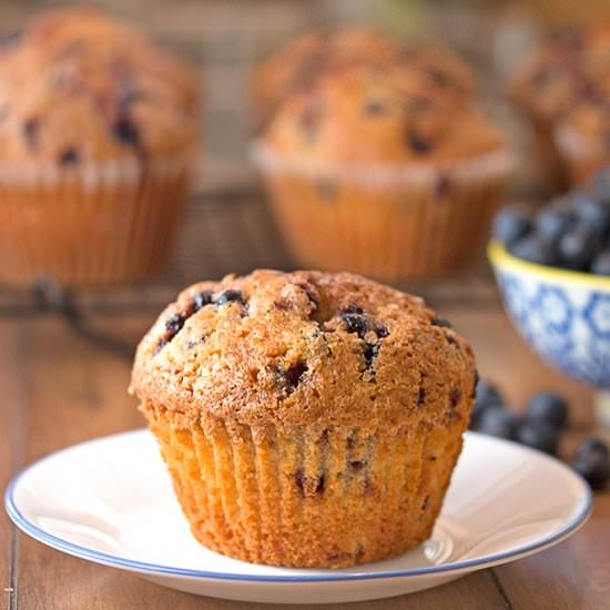 Blueberry Bran Muffins