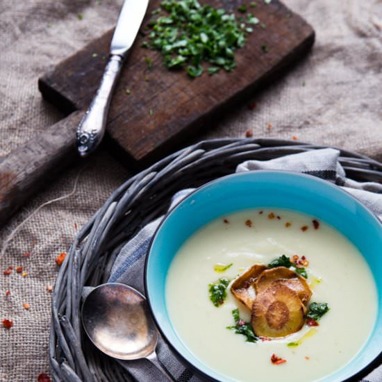 Creamy Parsnip Soup