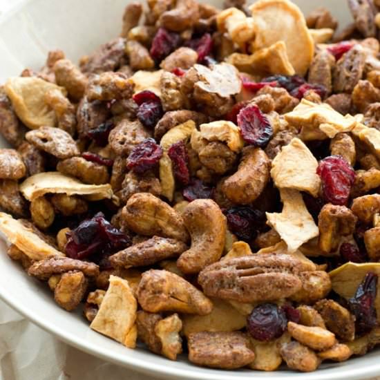 Candied Nut Snack Mix