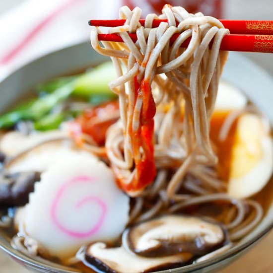 Sriracha Soba Noodles