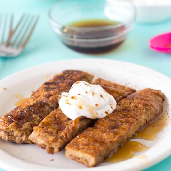 Simple Vegan French Toast