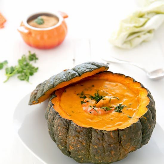 Pumpkin with Shrimp