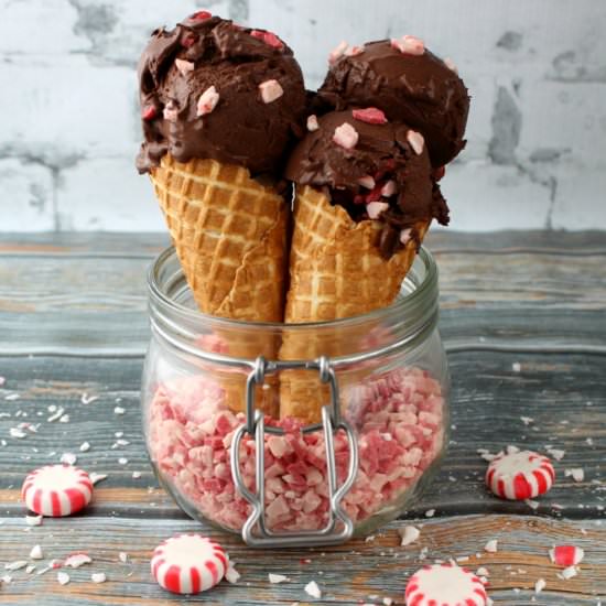 Peppermint Mocha Ice Cream