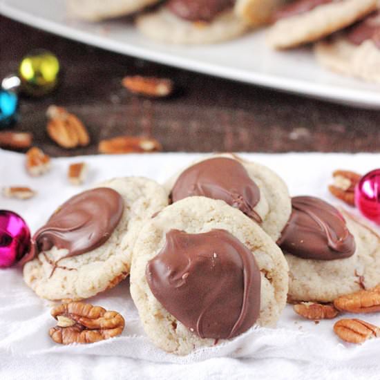 Shortbread Pecan Cookies