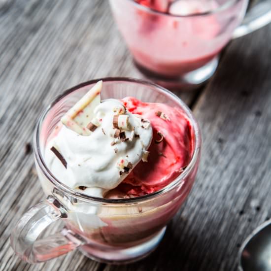 Peppermint Affogato