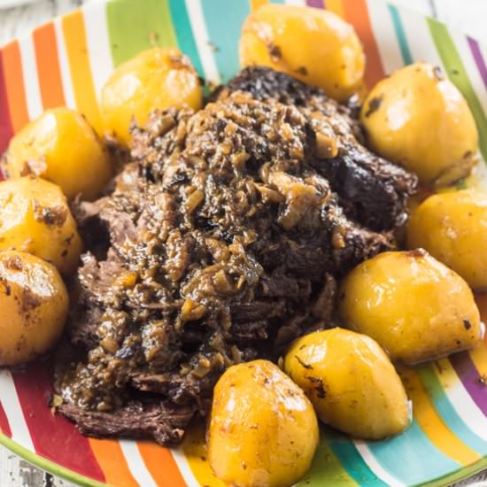 Pressure Cooker Pot Roast