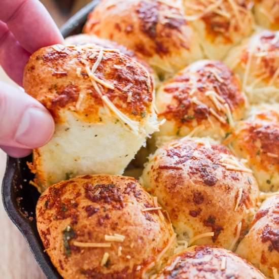 Italian Skillet Pull Apart Bread