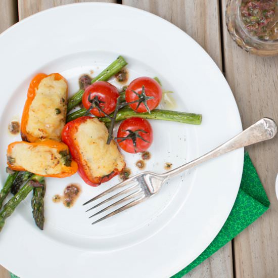 Baccalao-Stuffed Petit Capsicums