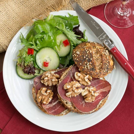 Tartine de Viande des Grisons