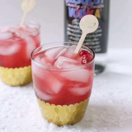 Cranberry Smash Cocktail