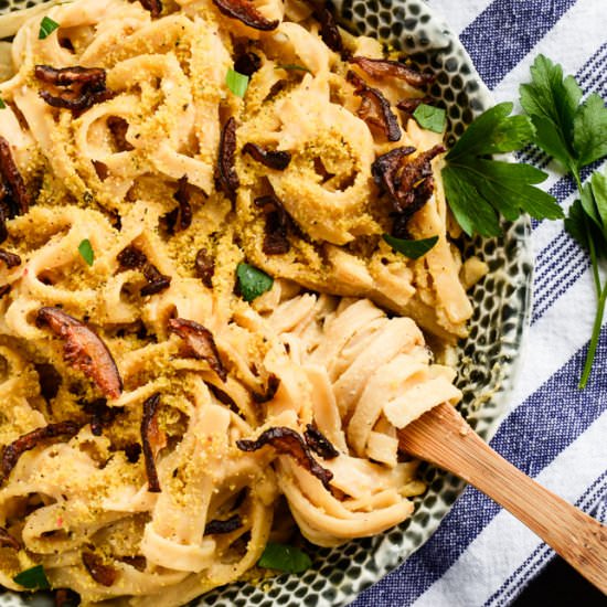 Creamy Carbonara Pasta