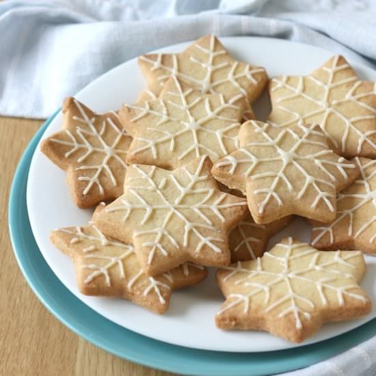 Lemon Almond Shortbread